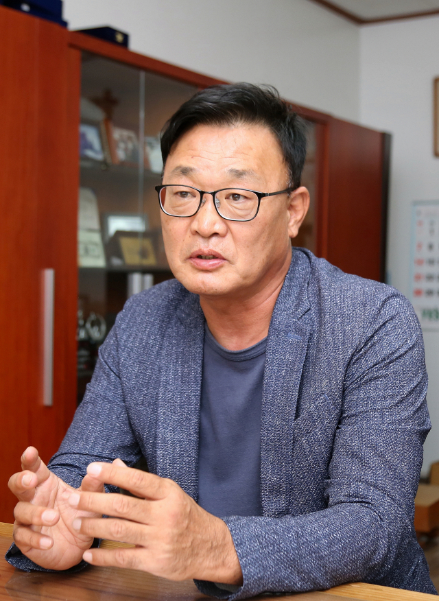 (주)테크노그린 전민구 사장. 이무성 객원기자
