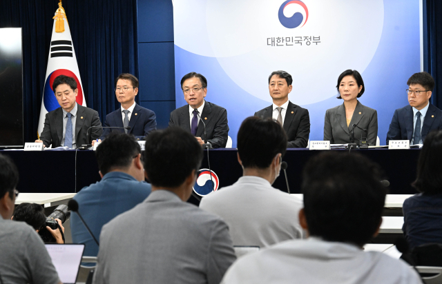 최상목 경제부총리 겸 기획재정부 장관은 3일 서울 종로구 정부 서울청사에서 열린