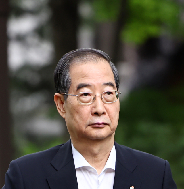 한덕수 국무총리. 연합뉴스