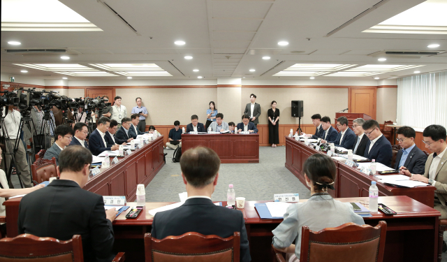 3일 금융감독원이 개최한 은행권 가계부채 간담회. 금감원