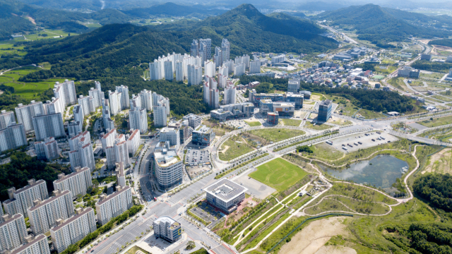 경북도청신도시 전경. 매일신문 DB