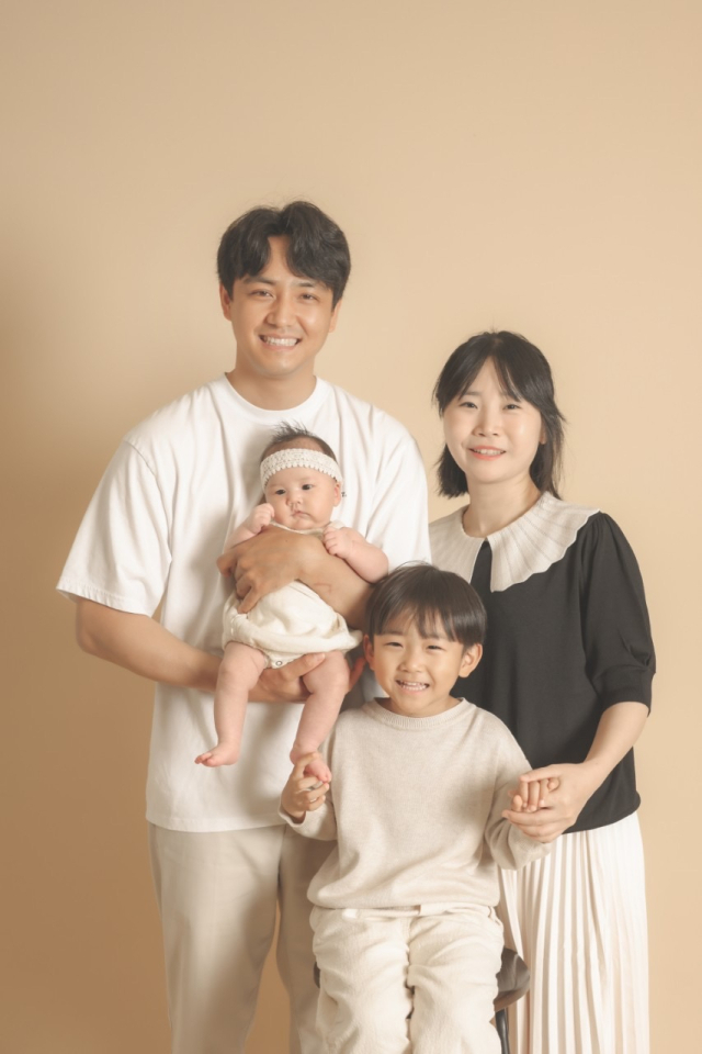 이계영·김민종 부부의 첫째 아들 김리안(4), 둘째 딸 김서인.