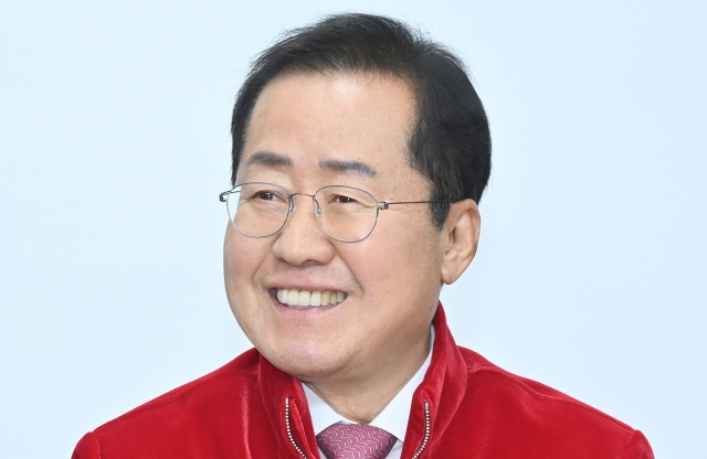 홍준표 대구시장이 올해 3월 5일 대구시청 동인청사 기자실에서 언론 간담회를 열었다. 대구시 제공