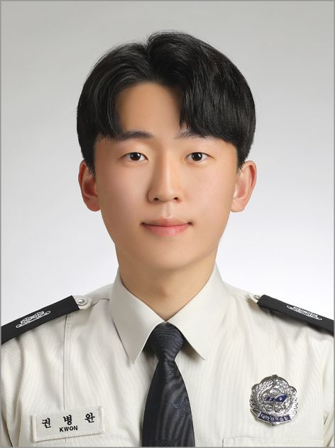 권병완 구미소방서 119재난대응과 소속 소방사. 구미소방서 제공
