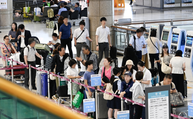 김포국제공항 국제선 터미널 전경. 한국공항공사 제공