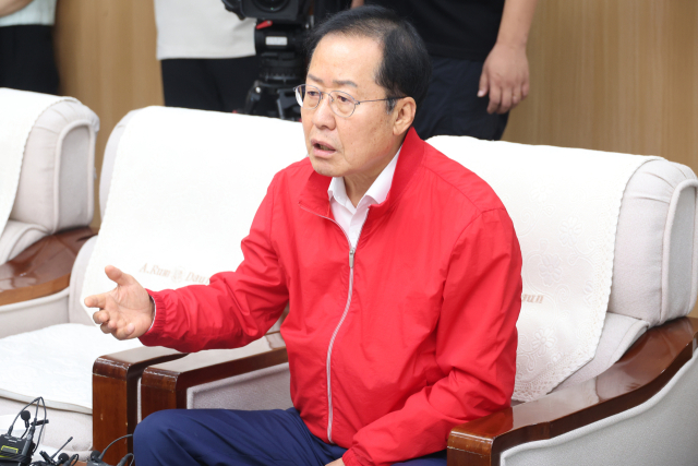 홍준표 대구시장. 연합뉴스