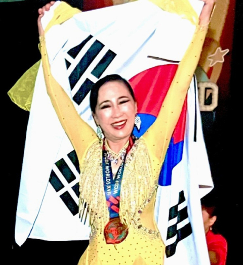 안동대 정숙희 교수가 스페인 바르셀로나 세계선수권대회