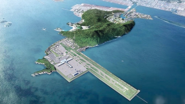 가덕도 신공항 조감도. 부산시