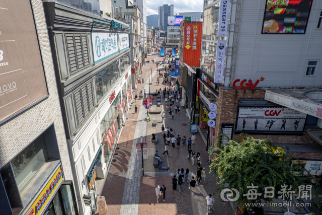 동성로 일대 모습.