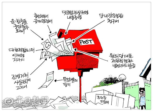 매일희평.김경수화백