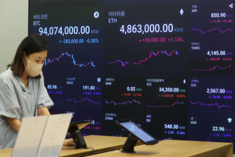 '현물 ETF 출시' 이더리움 8% 급락