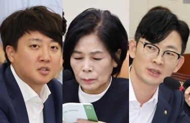 이준석, 최민희, 박충권. 연합뉴스