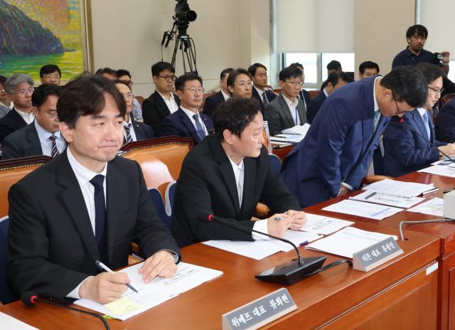 30일 오전 서울 여의도 국회 정무위원회에서 열린 