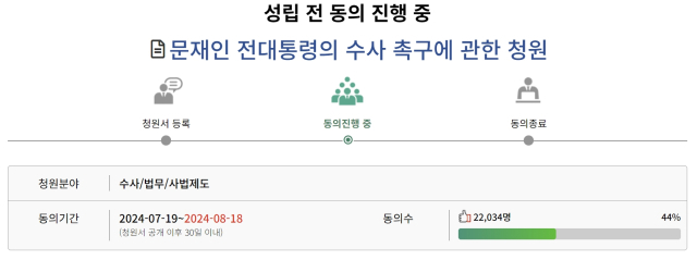 국회청원(국회 국민동의청원) 홈페이지