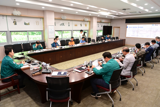 고령군 2024 을지연습 대비 통합방위협의회 개최 모습. 고령군 제공