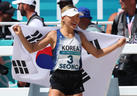 '근대5종 히로인' 성승민, 전국체전서 역전 우승 