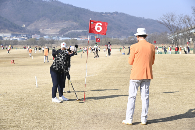 올 초 달성군 논공 위천 파크골프장에서 열린