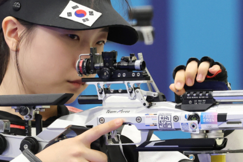 '파리올림픽 金' 반효진, 귀국 후 첫 전국대회 3위