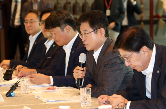 이철우 경상북도지사가 28일 오전 세종시 국무총리 공관에서 열린