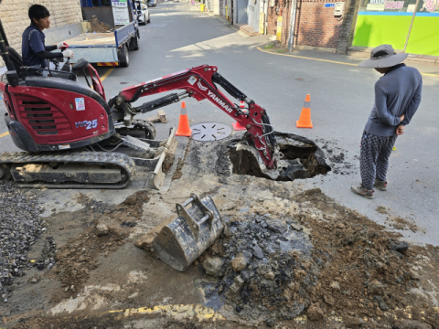 AI기술로 '싱크홀' 전조 증상 '캐치', 대구시 전수 조사 나서