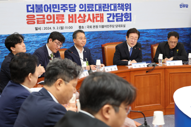 더불어민주당 이재명 대표가 2일 오전 서울 여의도 국회에서 열린 