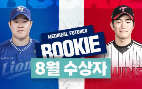 삼성 라이온즈 투수 김대호, 8월 KBO 퓨처스 루키상