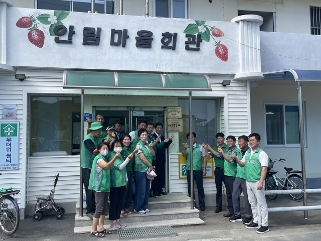 5일 고령 쌍림면 안림리 마을회관에서 