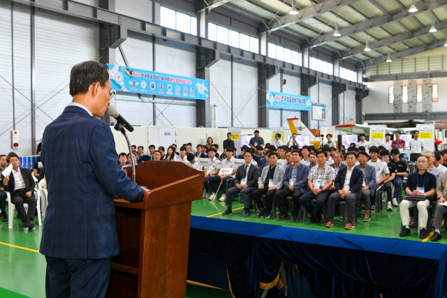 개회식에 참석한 박남서 영주시장이 인사말을 전하고 있다. 영주시 제공