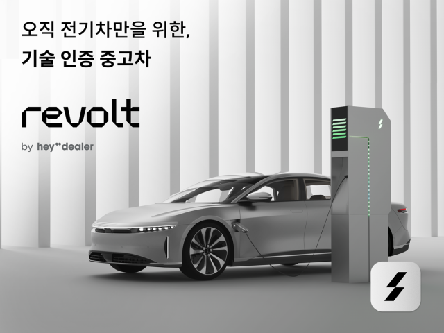 헤이딜러가 인증 중고 전기차 서비스인 