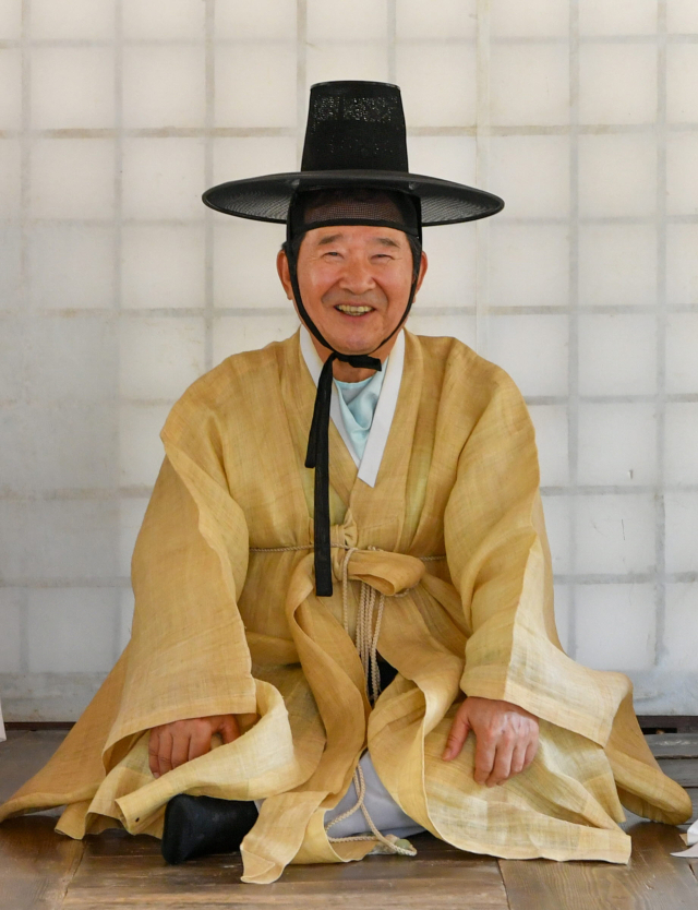 정세균 신임 소수서원 원장. 영주시 제공