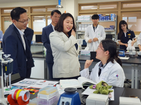 박채아 경북도의회 교육위원장, 추석 연휴 끝난 19일 교육 현장 방문