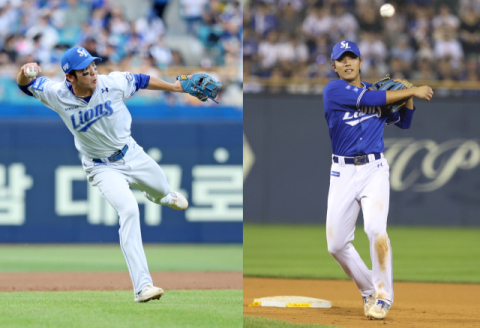 김영웅·구자욱 등 푸른 사자 16명, KBO 수비상 후보 올랐다