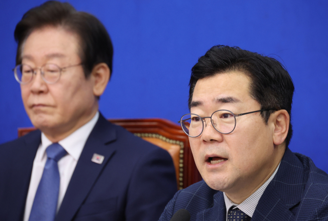 박찬대 더불어민주당 원내대표. 연합뉴스