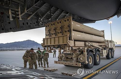 미국의 사드(THAAD·고고도 미사일 방어체계) 발사대. 연합뉴스