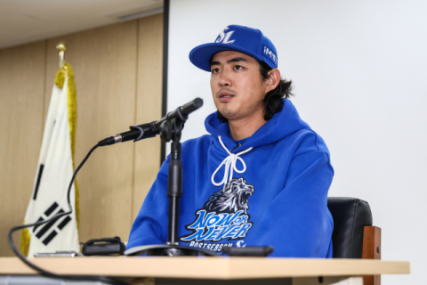 '주장의 품격' 통증 참고 뛴 삼성 라이온즈의 핵 구자욱