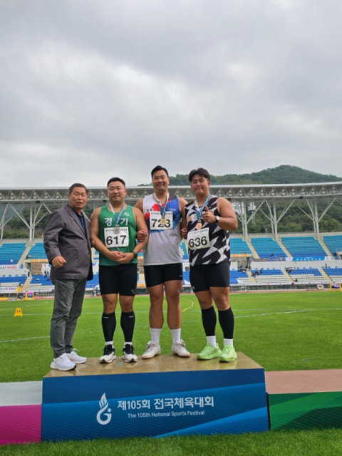 경산시 직장운동경기부, 김유진 2관왕 김일현 주현명 금빛 승전보