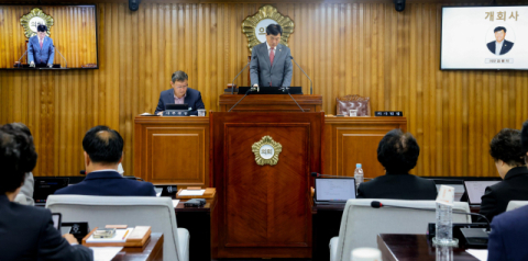 영주시의회 30일까지 제287회 임시회 개회