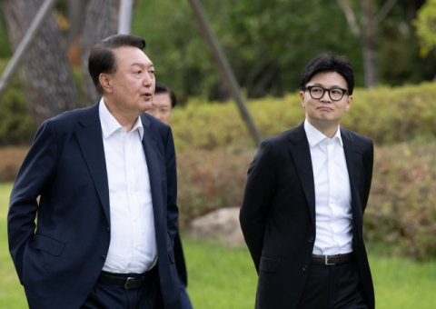 尹, 한동훈에 