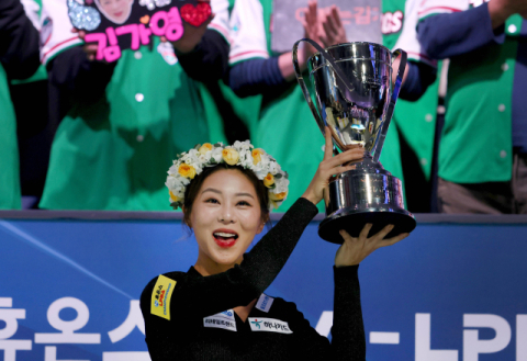 여자당구는 김가영 천하…시즌 3연승 통산 10승 첫 달성