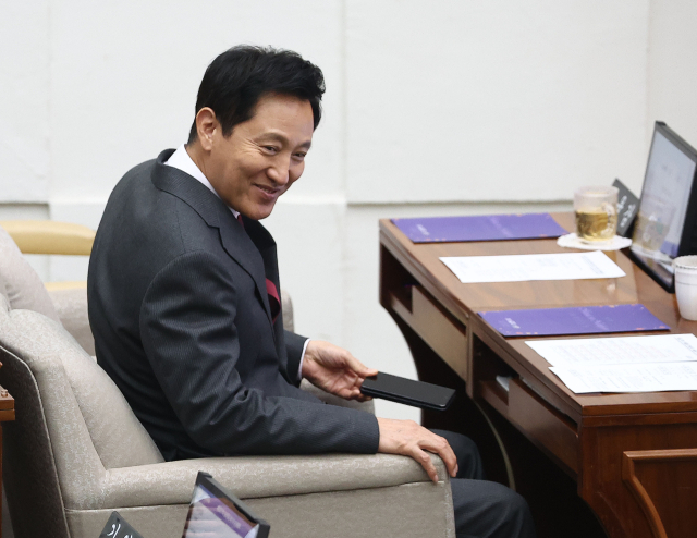 오세훈 서울시장. 연합뉴스