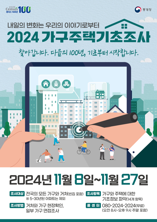 2024 가구주택기초조사