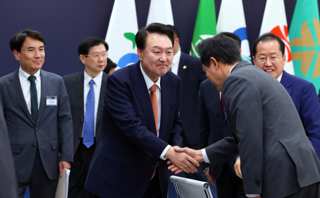 윤석열 대통령이 6일 강원도청에서 열린