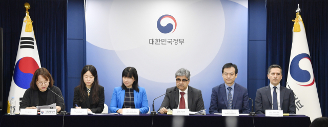라훌 아난드(Rahul Anand) 국제통화기금(IMF) 한국 미션단장이 20일 서울 종로구 정부서울청사에서 열린