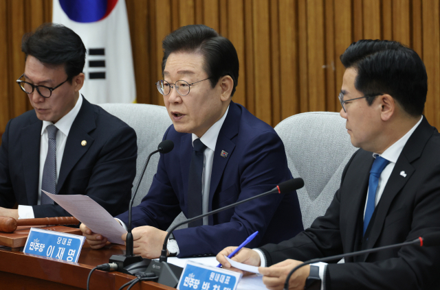 더불어민주당 이재명 대표. 연합뉴스