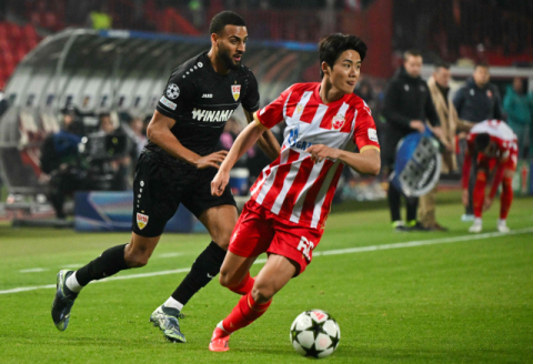 UEFA 챔피언스리그서 도움 기록한 설영우, 즈베즈다도 대승…리버풀, 선두 질주