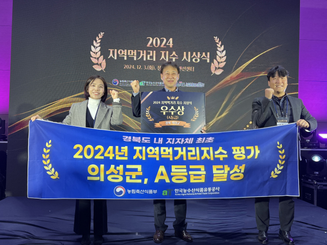 농림축산식품부와 한국농수산식품유통공사가 전국 159개 지자체를 대상으로 실시한 