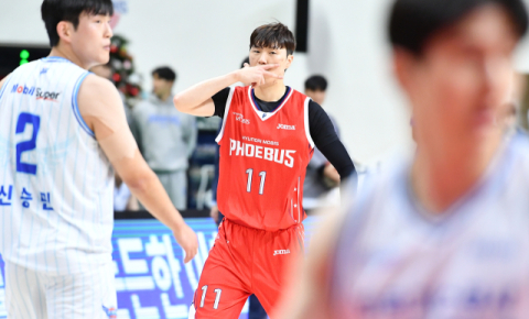 한국가스공사, 현대모비스 4연승 제물…막판 뒷심 부족
