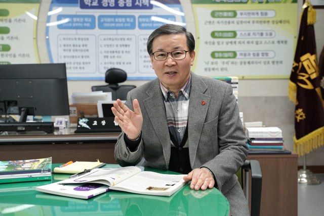 임준희 문명고 교장. 박상전 기자