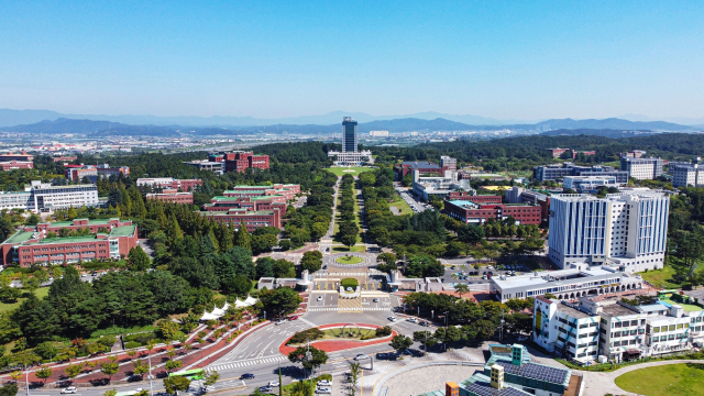 전국 세번째 큰 대구대 캠퍼스 전경. 대구대 제공
