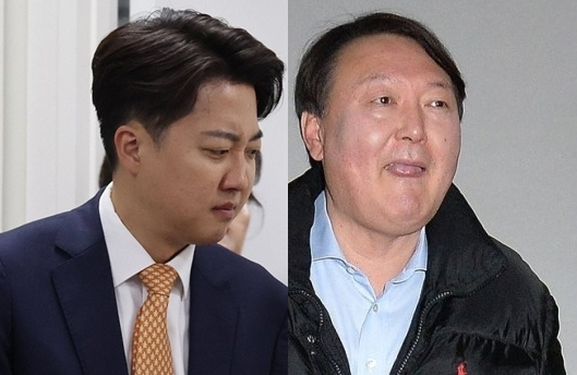 이준석 개혁신당 국회의원, 윤석열 대통령. 연합뉴스
